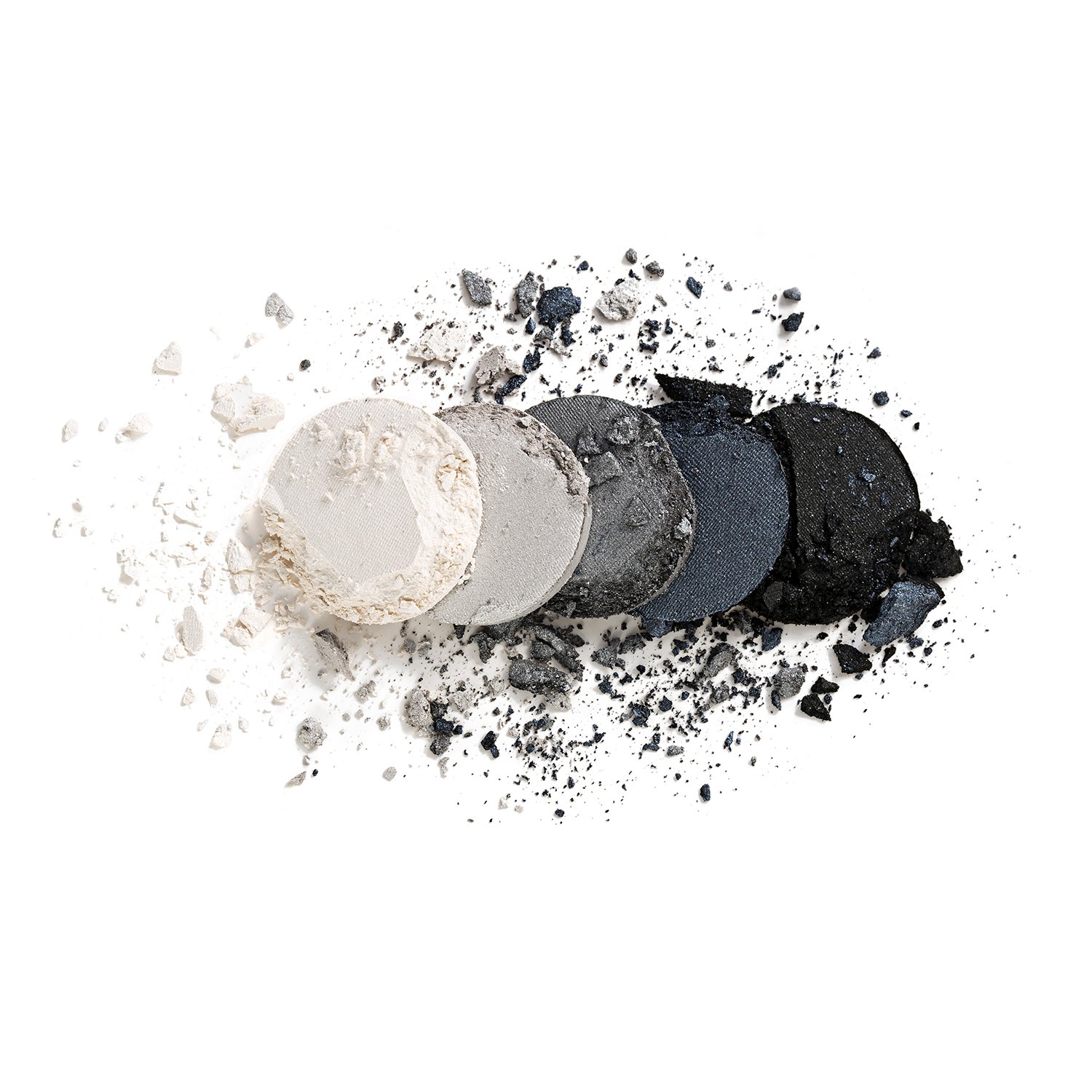 Палетка теней для век Flormar Color Palette Eyeshadow, тон 005 (Black Dust) (8000019545064) - фото 2