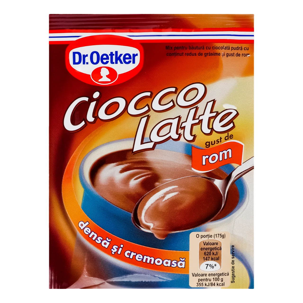 Смесь Dr.Oetker для горячего шоколада со вкусом рома - фото 1