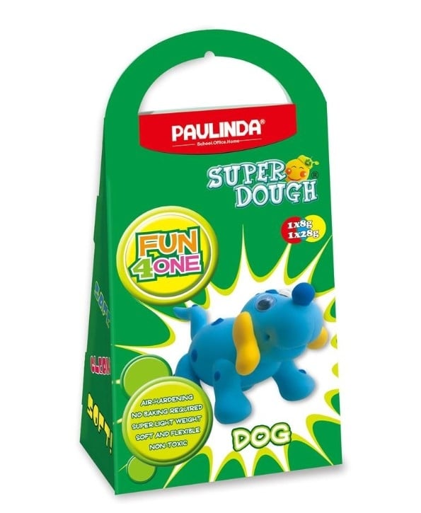 Маса для ліплення Paulinda Super Dough Fun4one Пес (PL-1 562) - фото 1