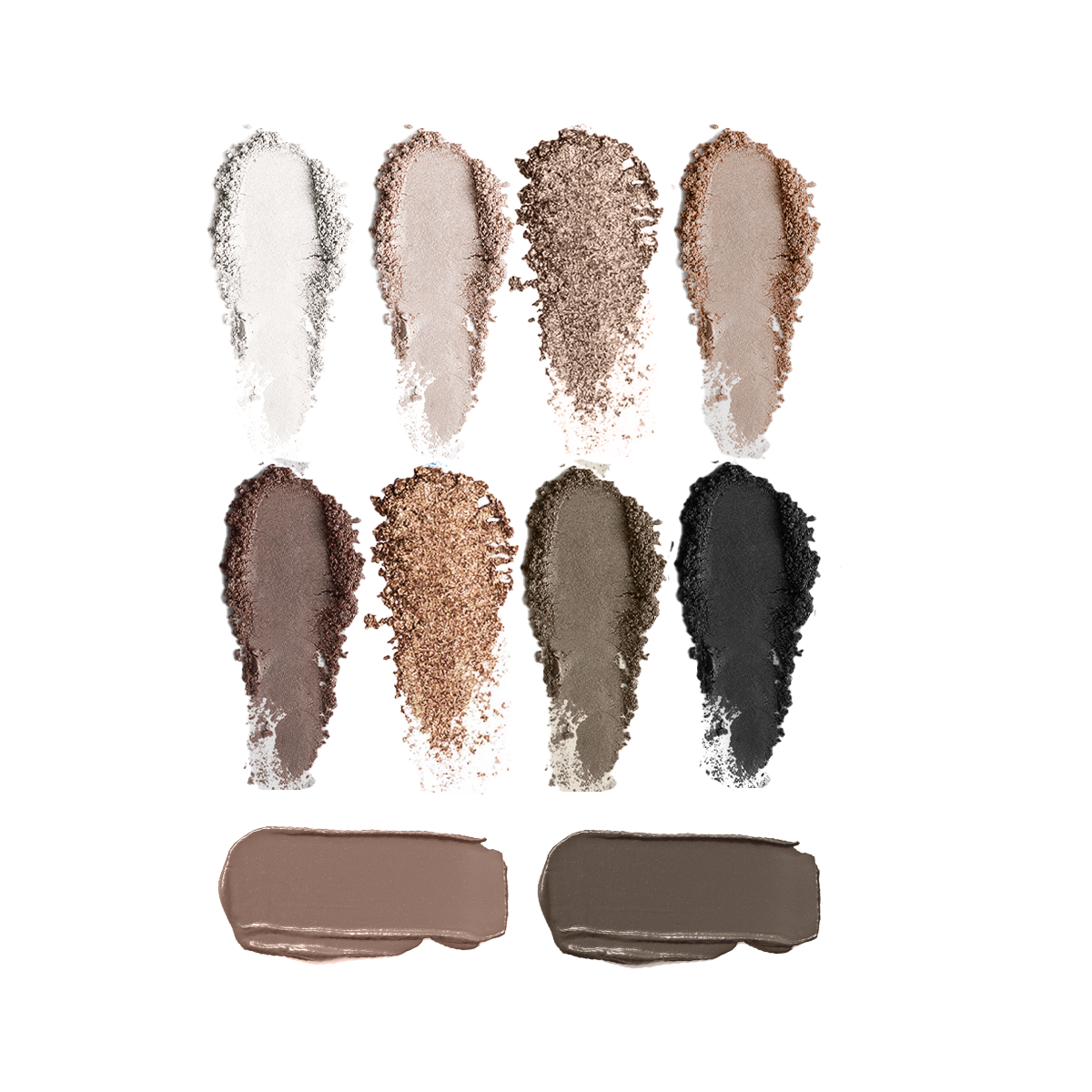 Палетка для макіяжу очей LN Professional Eyeshadows&Brows Pro Palette Kit, відтінок 03, 12 г - фото 2