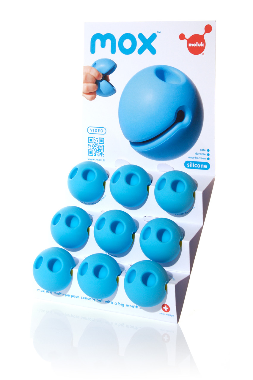 Іграшка Moluk Мокс м'ячик-маріонетка, синя (43350) - фото 5