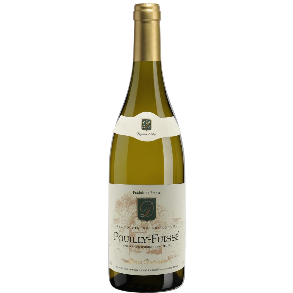 Вино Pierre Dupond Pouilly Fuisse, белое, сухое, 13%, 0,75 л - фото 1