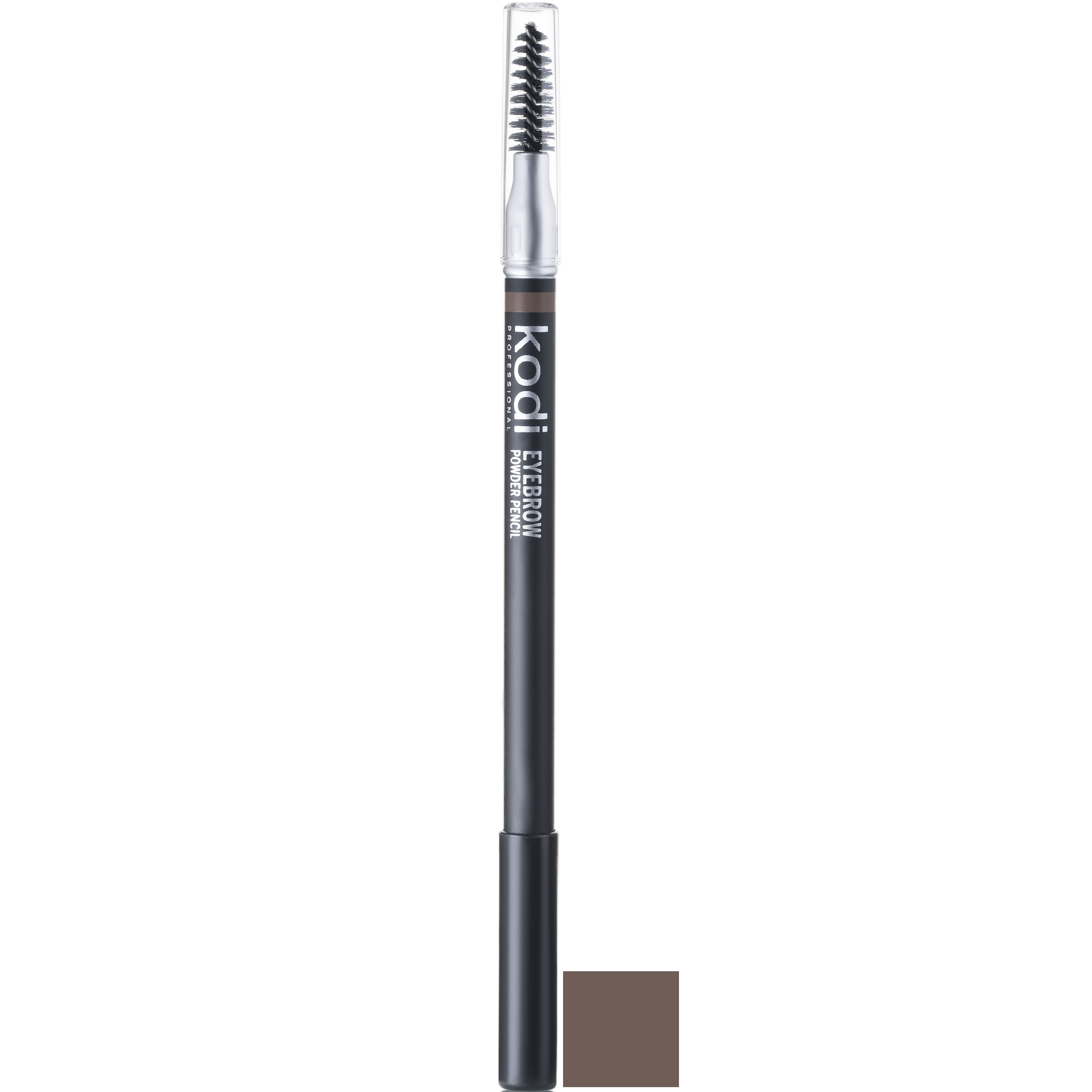 Карандаш для бровей Kodi Professional Eyebrow Powder Pencil со щеточкой тон 03PB 1.19 г - фото 1