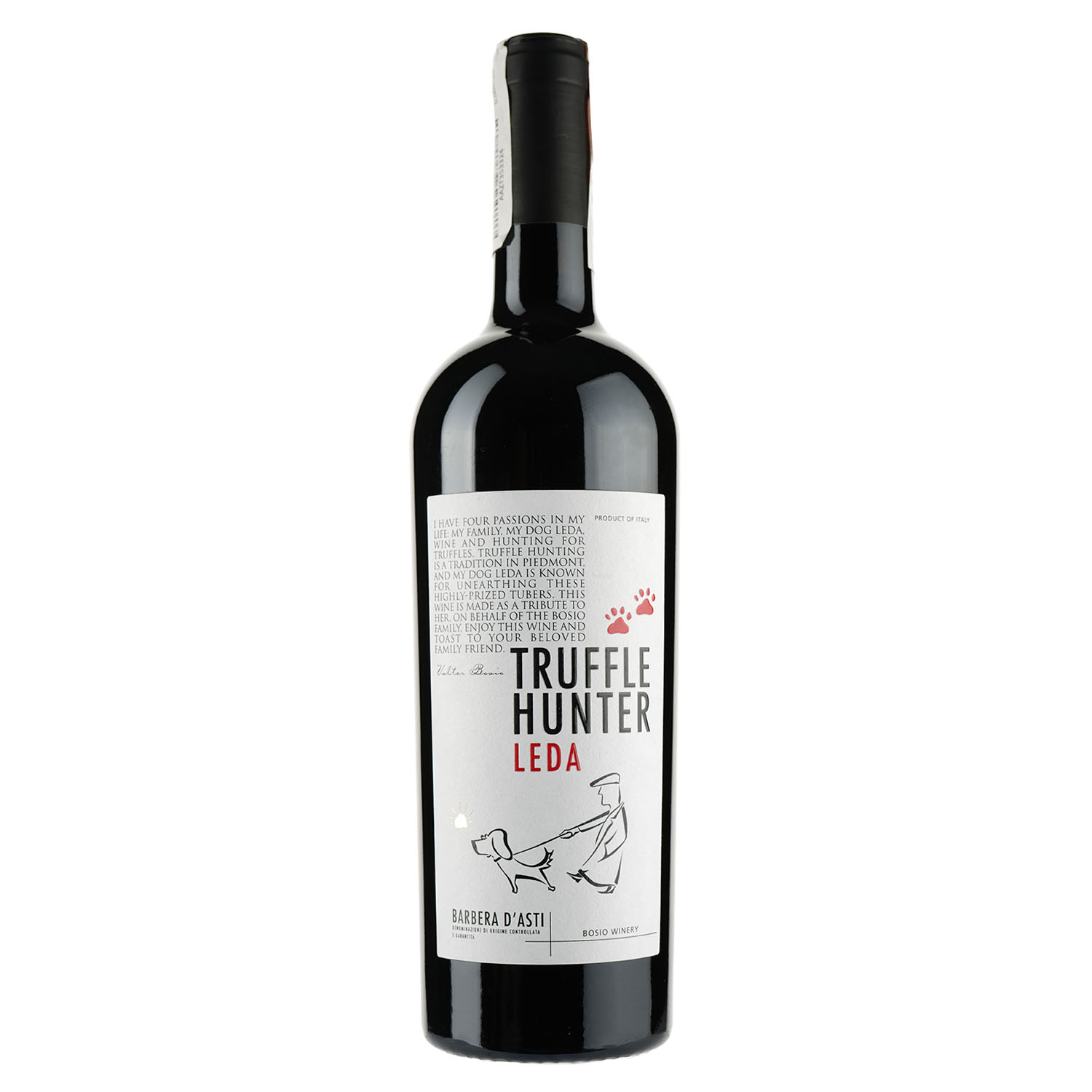 Вино Truffle Hunter Leda Barbera d'Asti DOCG, красное, сухое, 13,5%, 0,75 л - фото 1