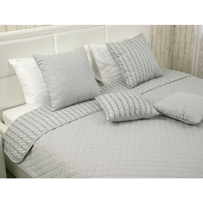 Комплект постельного белья Руно Grey Braid, двуспальный, микрофайбер (Р655.52_Grey Braid) - фото 7