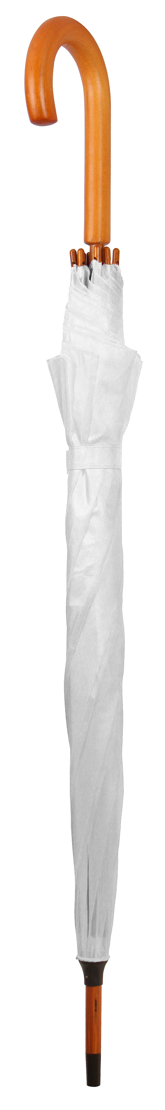 Зонт-трость Bergamo Toprain, белый (4513106) - фото 2