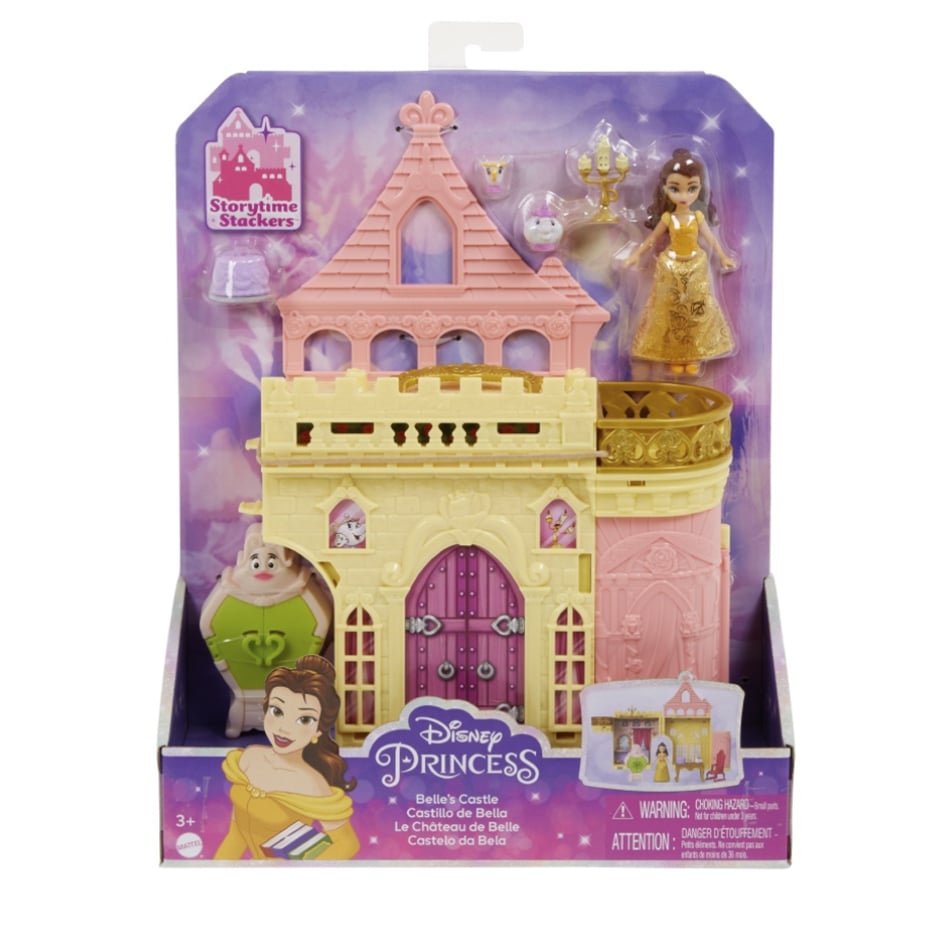Игровой набор Disney Princess Замок принцессы Белль, 9,5 см (HLW92) - фото 8