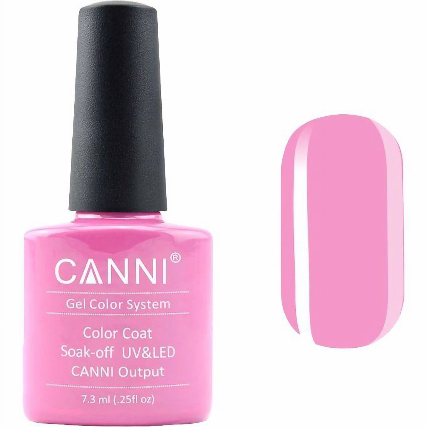 Гель-лак Canni Color Coat Soak-off UV&LED 238 лілово-рожевий 7.3 мл - фото 1