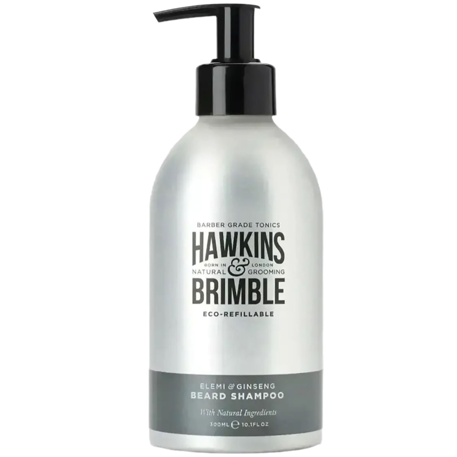 Шампунь для бороды Hawkins & Brimble Beard Shampoo Eco-Refillable 300 мл - фото 1