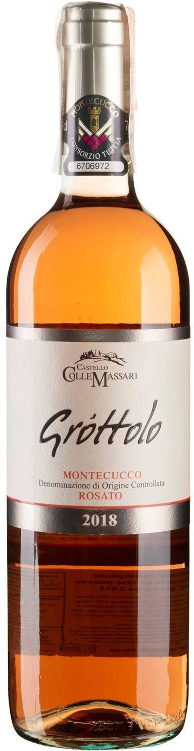 Вино ColleMassari Grottolo, розовое, сухое, 0,75 л - фото 1
