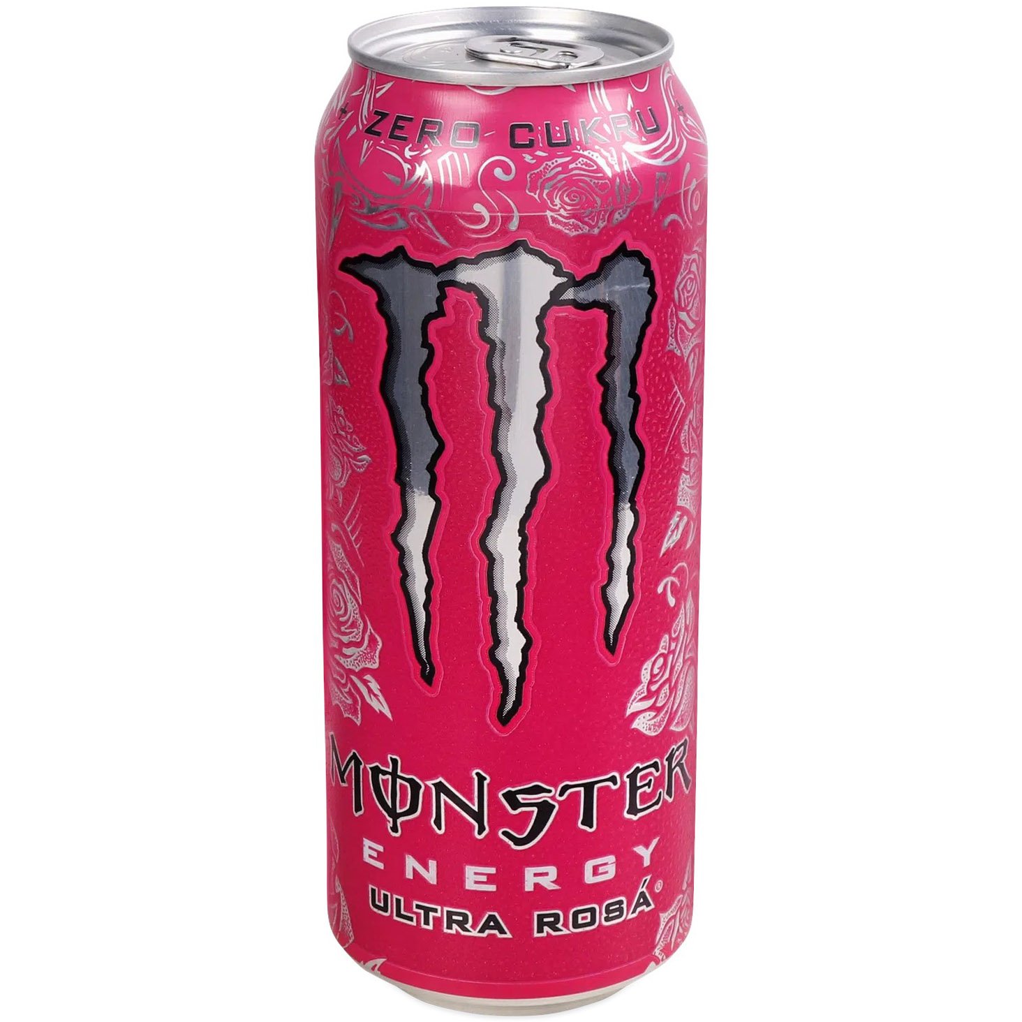 Напій енергетичний Monster Energy Ultra Rosa безалкогольний сильногазований без цукру 0.5 л з/б - фото 1