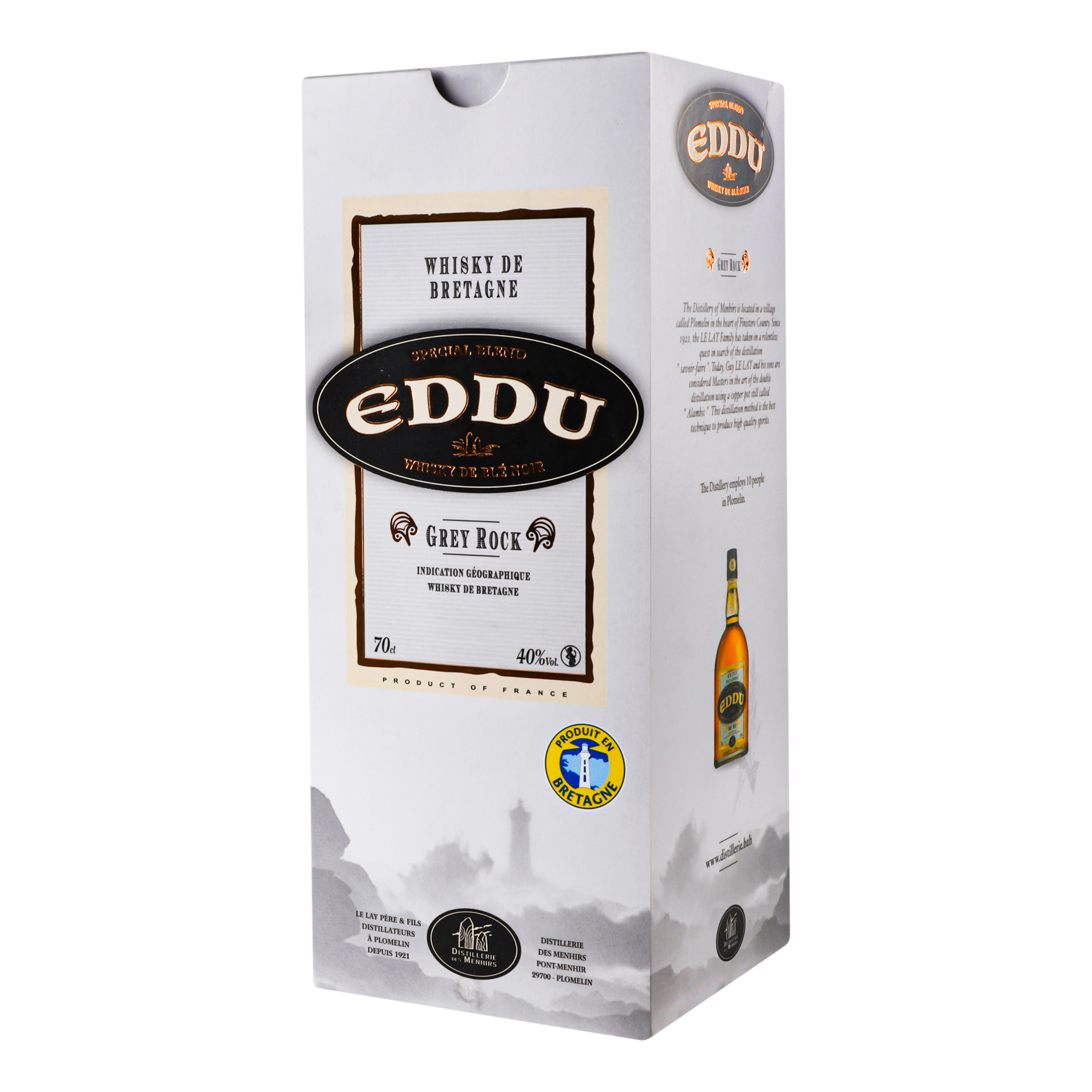 Віскі Eddu Grey Rock Blended 0.7 л 40% (882465) - фото 2