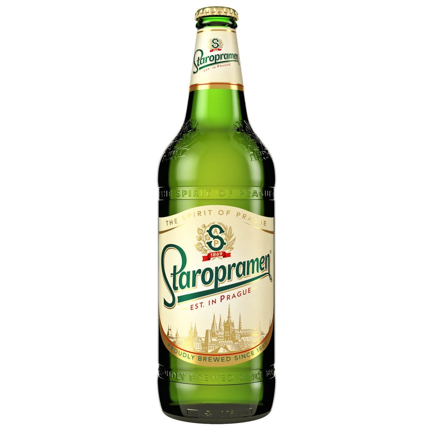 Пиво Staropramen, светлое, 4,2%, 0,75л (621034) - фото 1