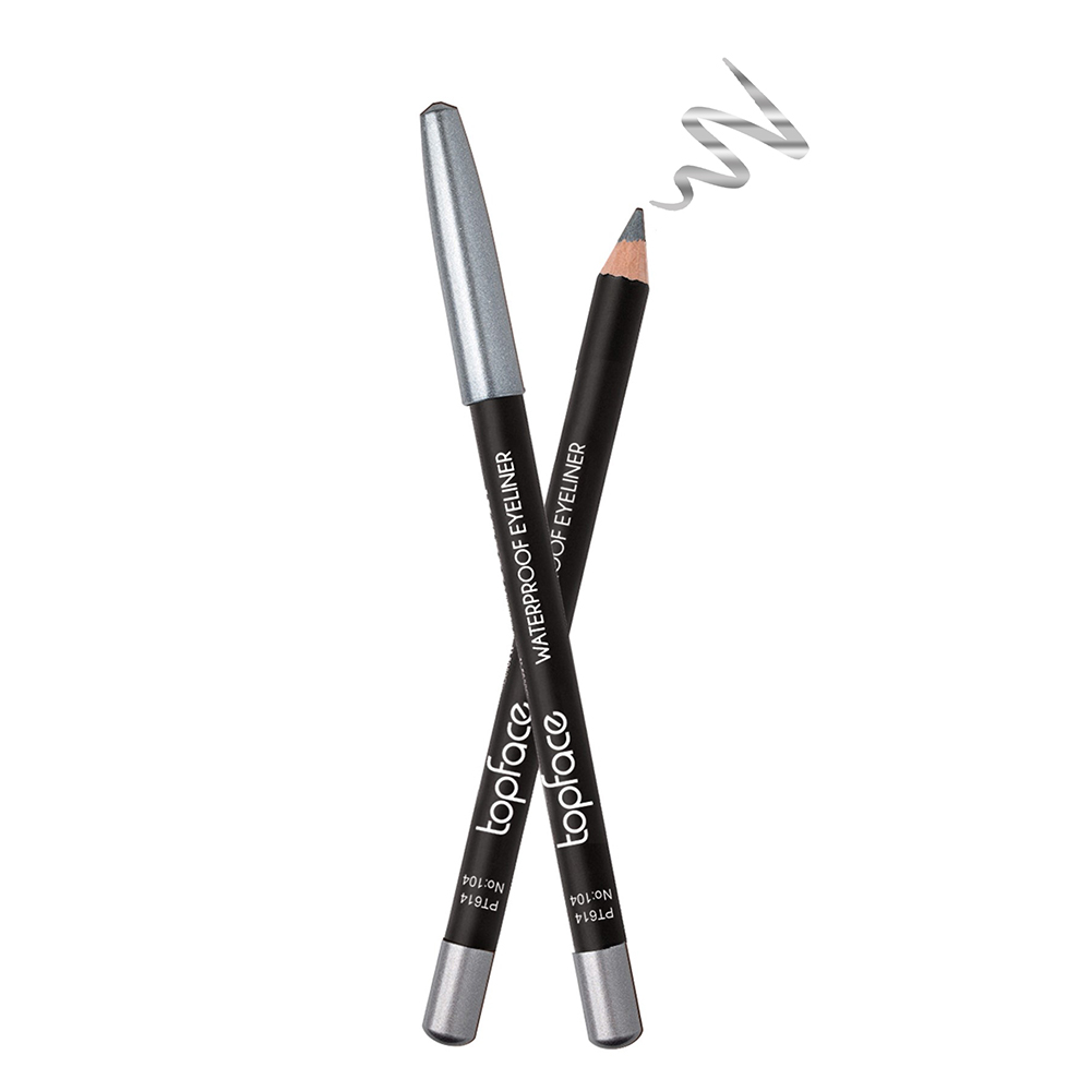 Карандаш для глаз TopFace Waterproof Eyeliner водостойкий PT614 тон 104, 1.14 г - фото 2