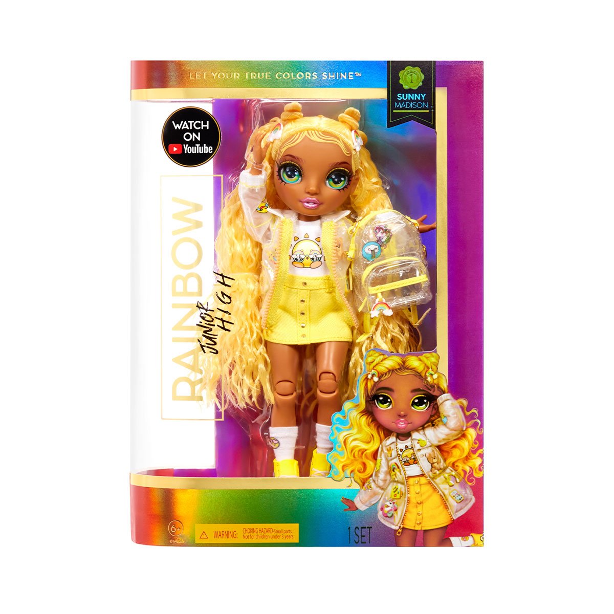 Лялька Rainbow High Junior Санні Медісон, з аксесуарами (579977) - фото 10