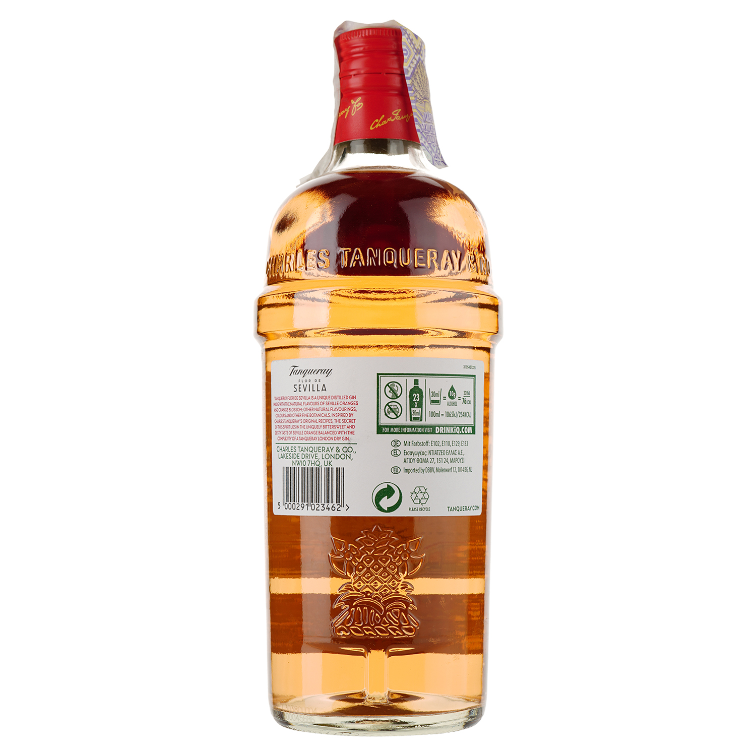 Джин Tanqueray Flor de Sevilla Gin, 41,3%, 0,7 л (866804) - фото 2
