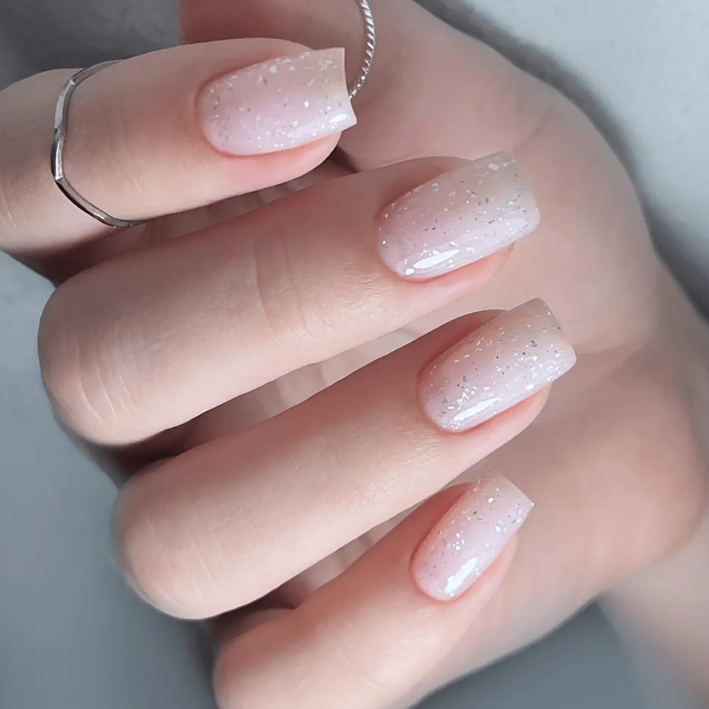 Моделюючий гель Joia vegan Creamy Builder Gel Diamond Frost 15 мл - фото 3