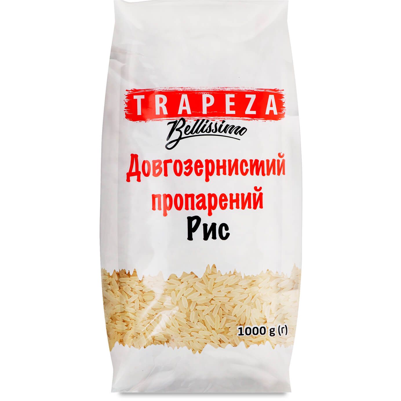 Рис длиннозернистый Trapeza пропаренный 1 кг (868357) - фото 1