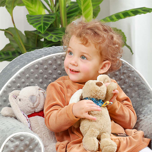 Іграшка-обіймашка BabyOno Цуценя Віллі для малюків 16х28 см (2136278046) - фото 3