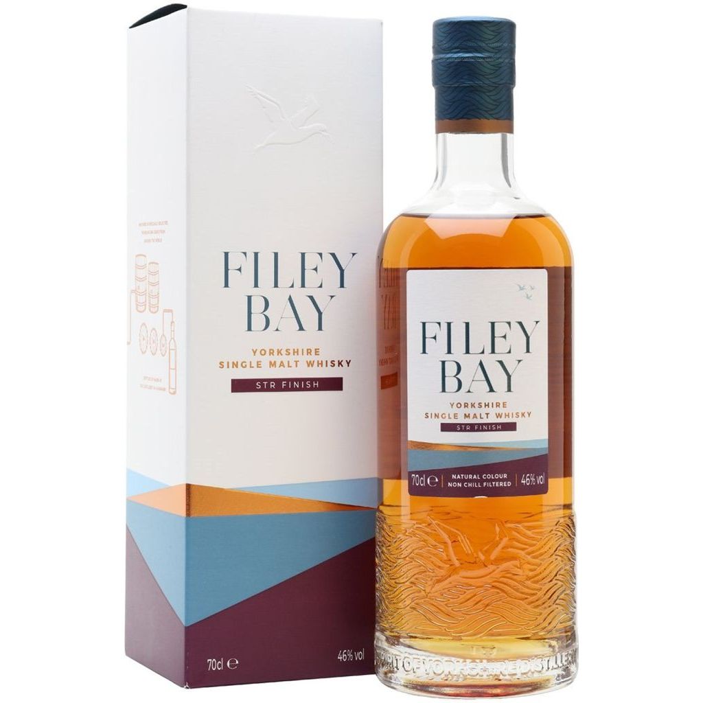 Виски Filey Bay STR Finish Single Malt Yorkshire Whisky, 46%, 0.7 л, в коробке - фото 1