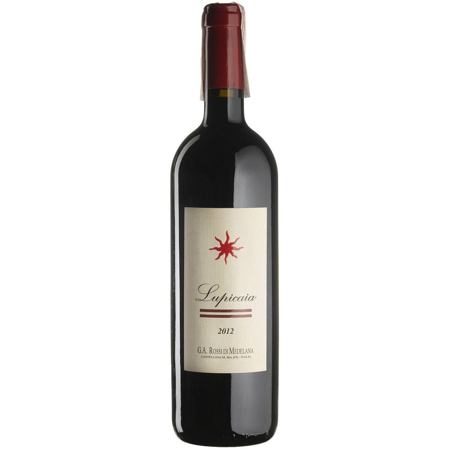 Вино Castello del Terriccio Lupicaia 2012, червоне, сухе, 0,75 л - фото 1