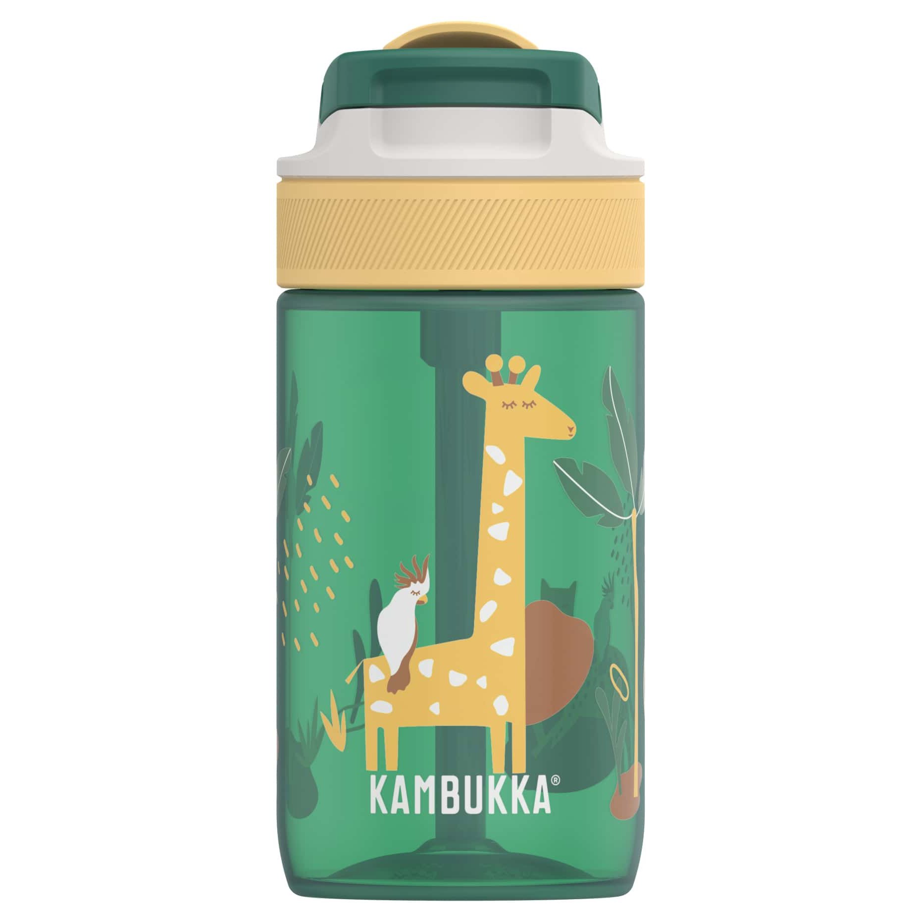 Бутылка для воды детская Kambukka Lagoon Wild Safari, 400 мл, зеленая (11-04042) - фото 4