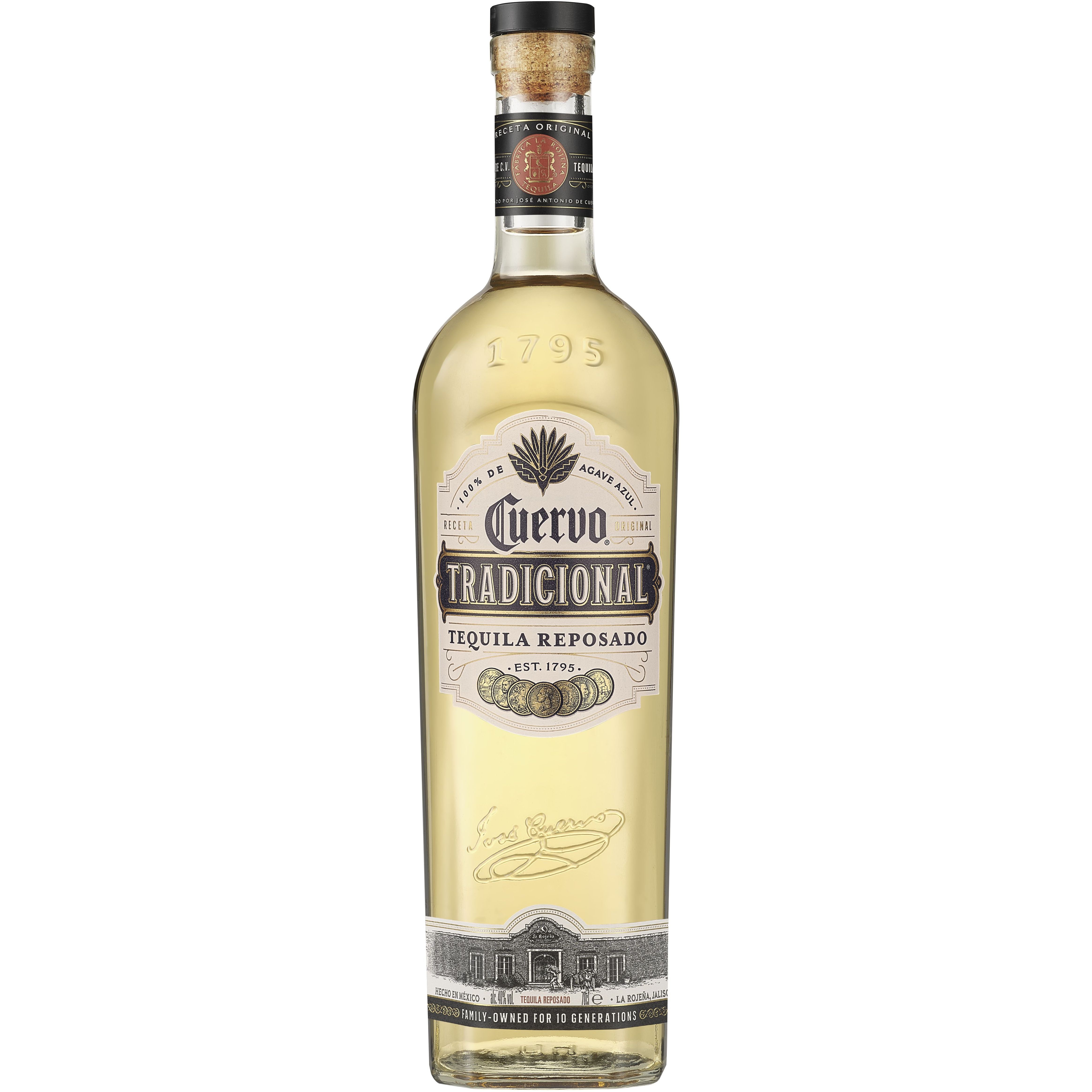 Текила Jose Cuervo Tradicional Reposado 100% Agave, 38%, 0,7 л