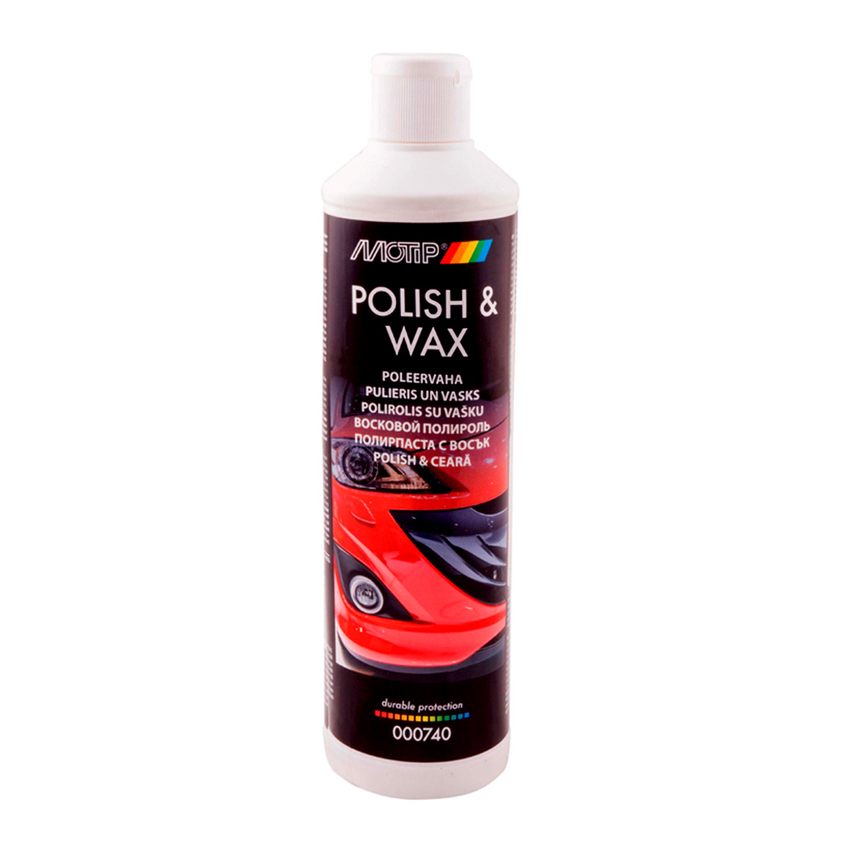 Photos - Car Polish & Exterior Cleaning MOTIP Вісковий поліроль  Black Line, 500 мл  (000740BS)