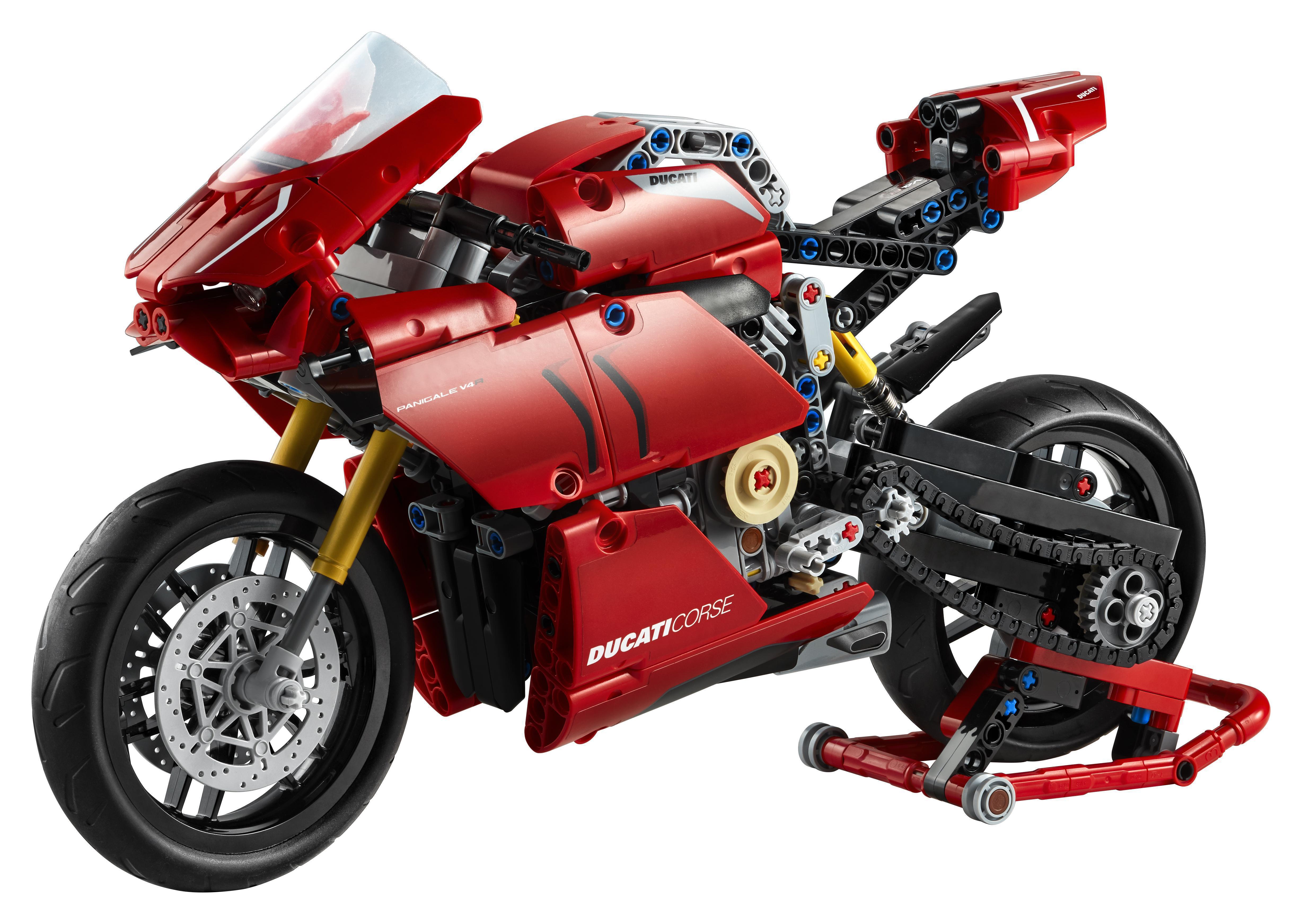 Конструктор LEGO Technic Ducati Panigale V4 R, 646 деталей (42107) - фото 4