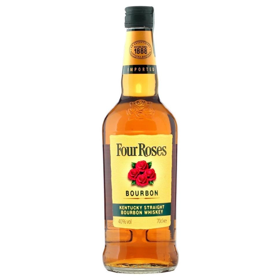 Виски Four Roses Kentucky Straight Bourbon Whiskey 40% 0.7 л - фото 1