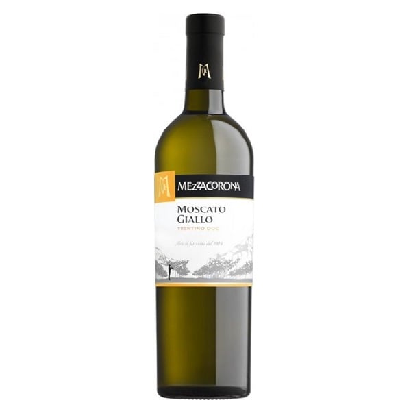 Вино Mezzacorona Moscato Giallo Trentino DOC, біле, напівсолодке, 11%, 0,75 л - фото 1