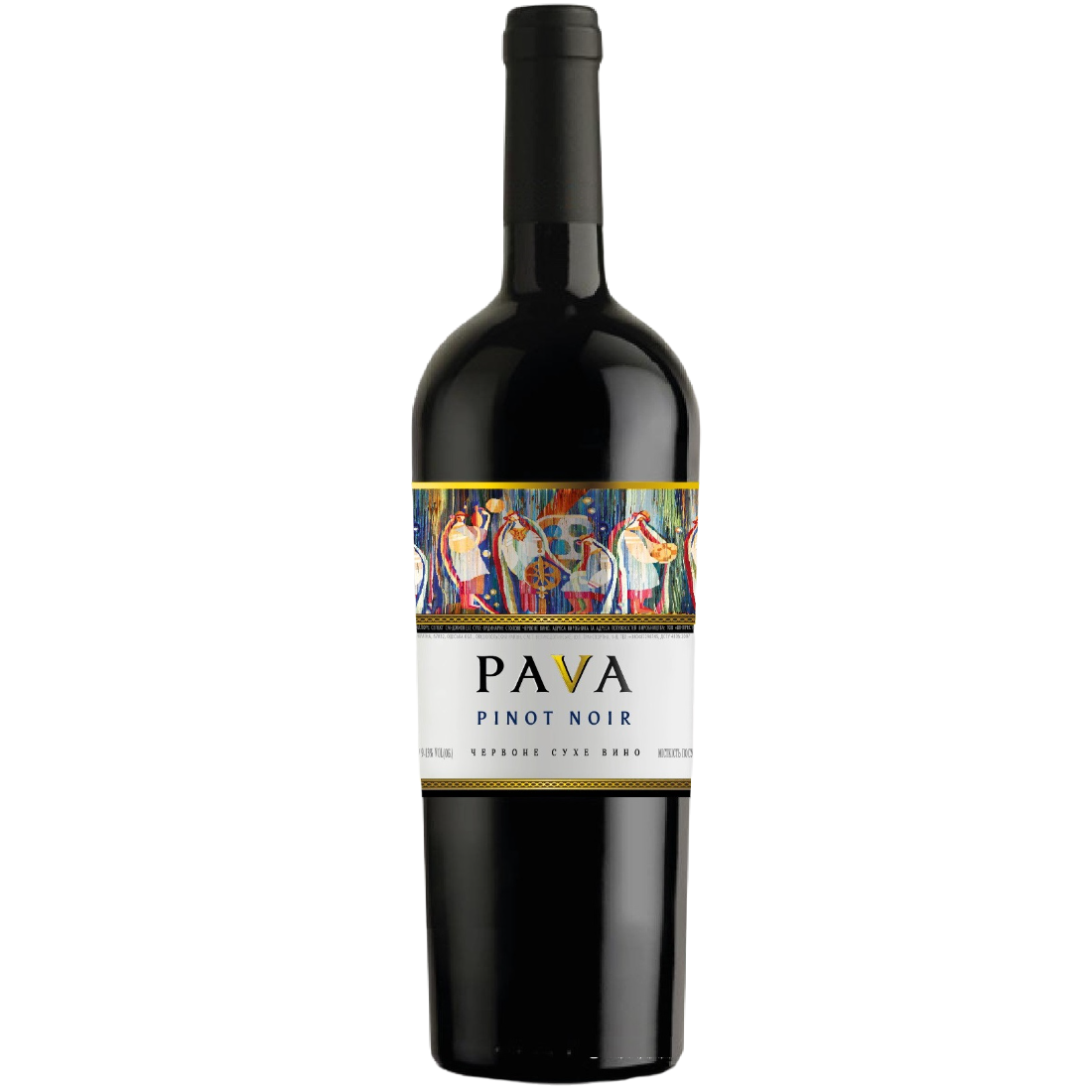 Вино PAVA Pinot Noir, 14%, 0,75 л (478700) - фото 1