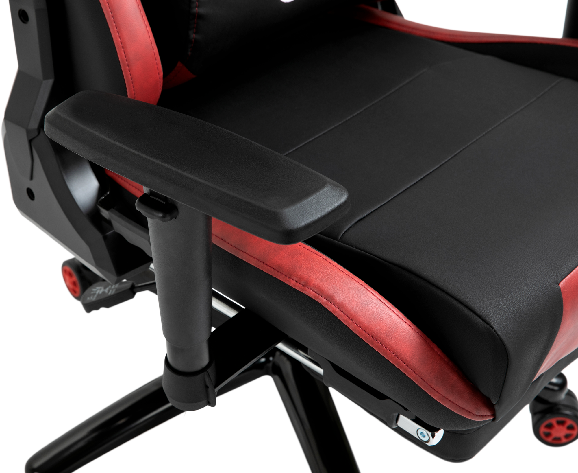 Геймерское кресло GT Racer черное с красным (X-5104 Black/Red) - фото 11