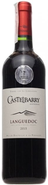 Вино Castelbarry AOP Languedoc червоне сухе, 0,75 л, 13% (734132) - фото 1