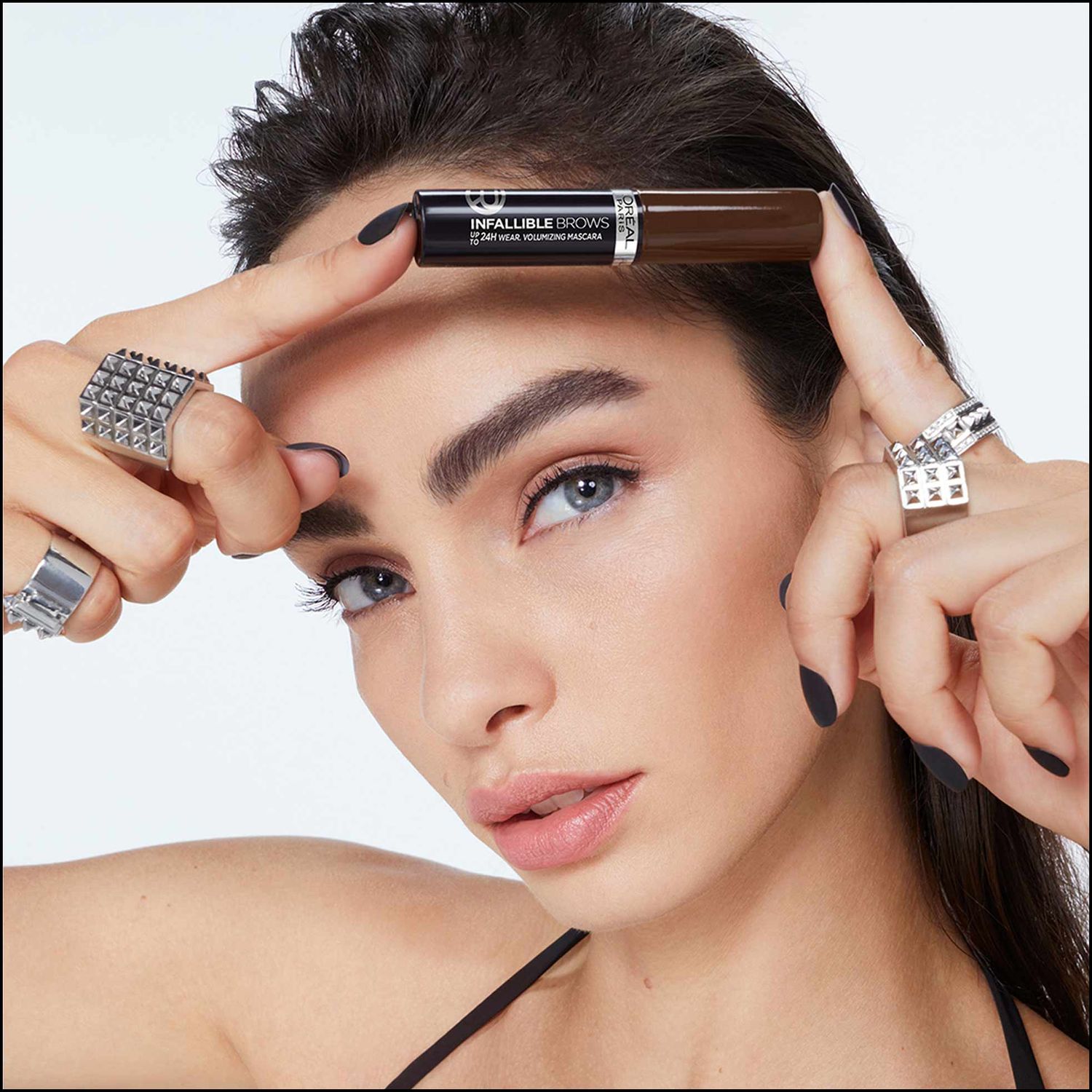 Тушь для бровей L'Oreal Paris Brow Artist Plump & Set 108 - Темно-коричневый 4.9 мл (3600523755288)