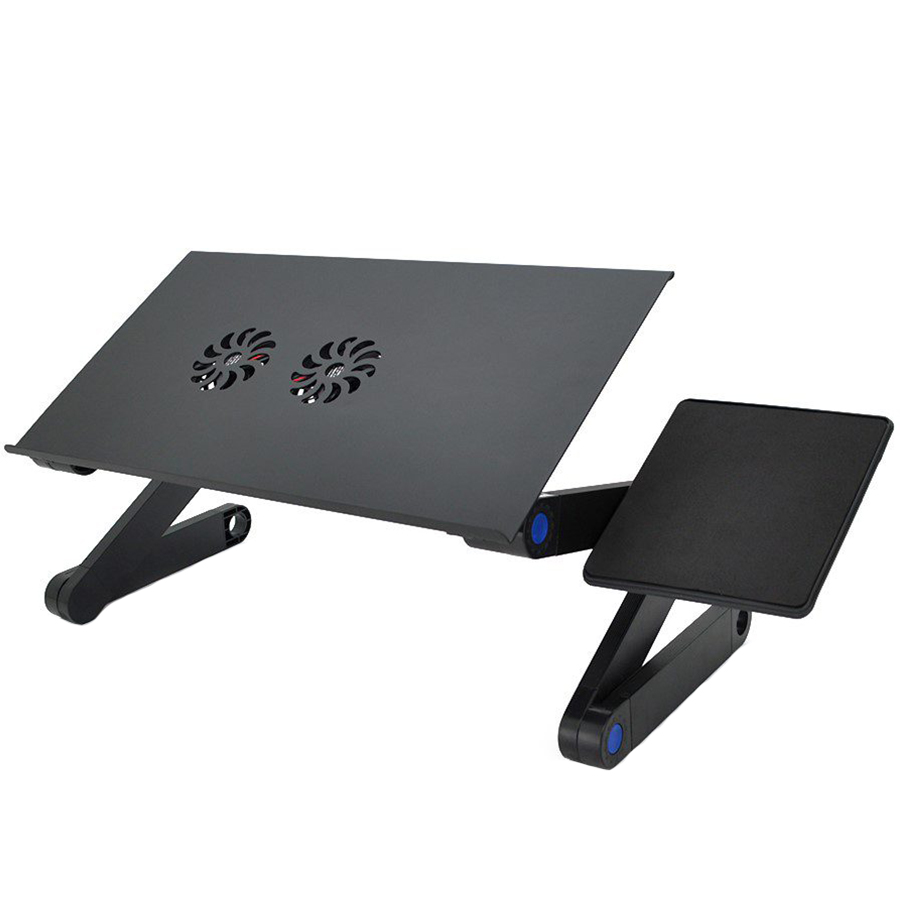 Стол-подставка для ноутбука Voltronic Laptop Table LTT6 420 2 вентилятора 26 см - фото 1