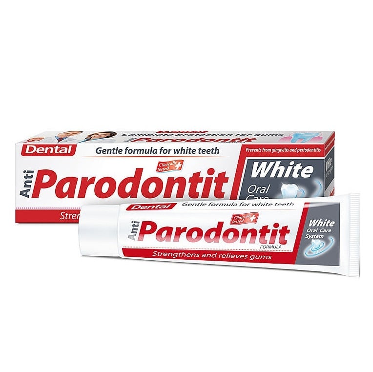 Паста зубна Dental Antiparodontit White, 100 мл (724543) - фото 1