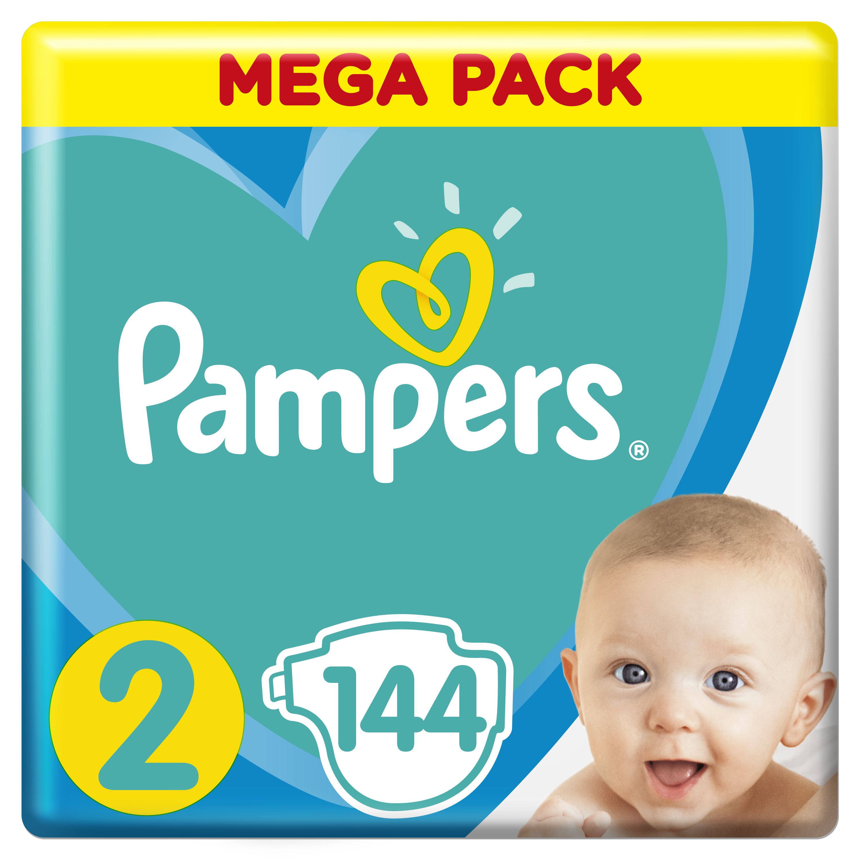 Підгузки Pampers Active Baby 2 (4-8 кг), 144 шт. - фото 1