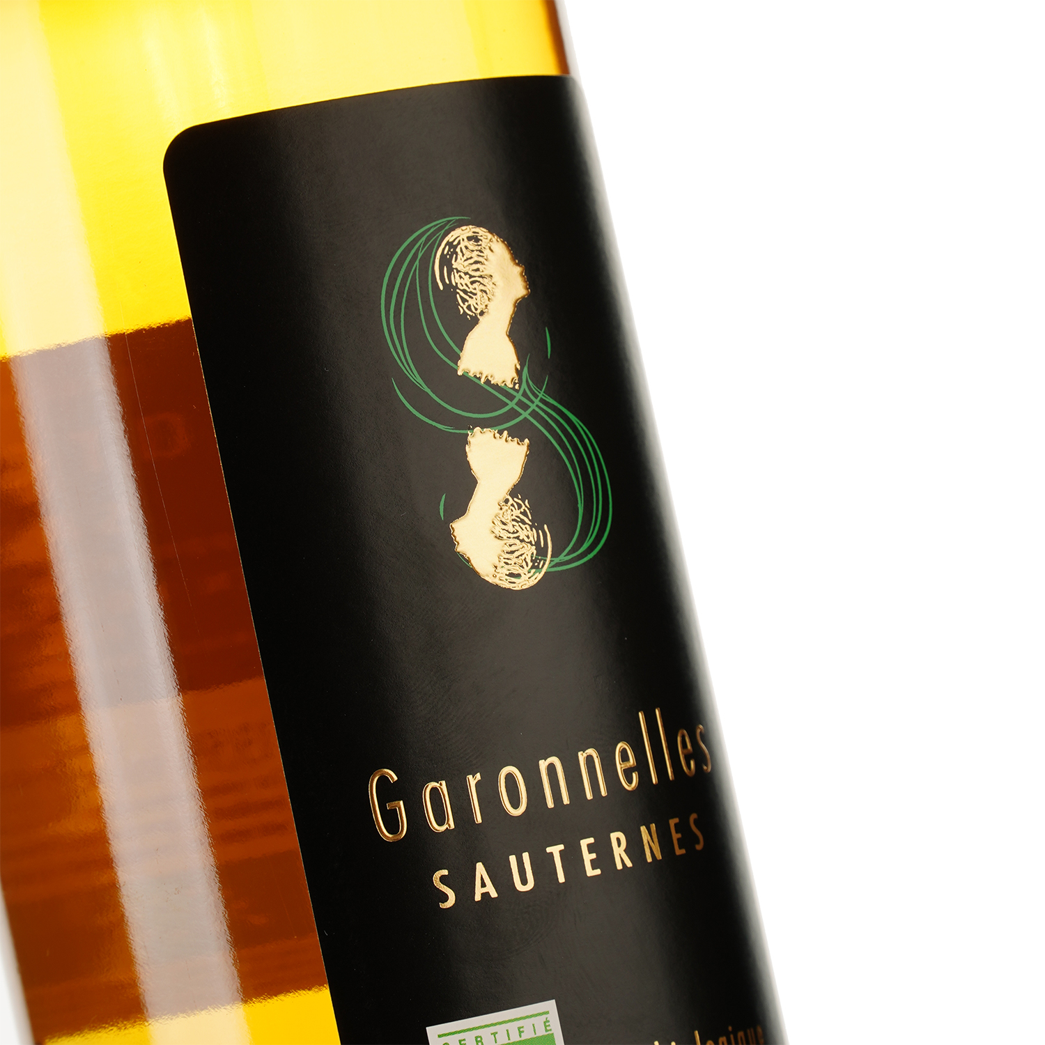 Вино Garonnelles Sauternes Vin Biologique біле солодке 0.75 л - фото 3