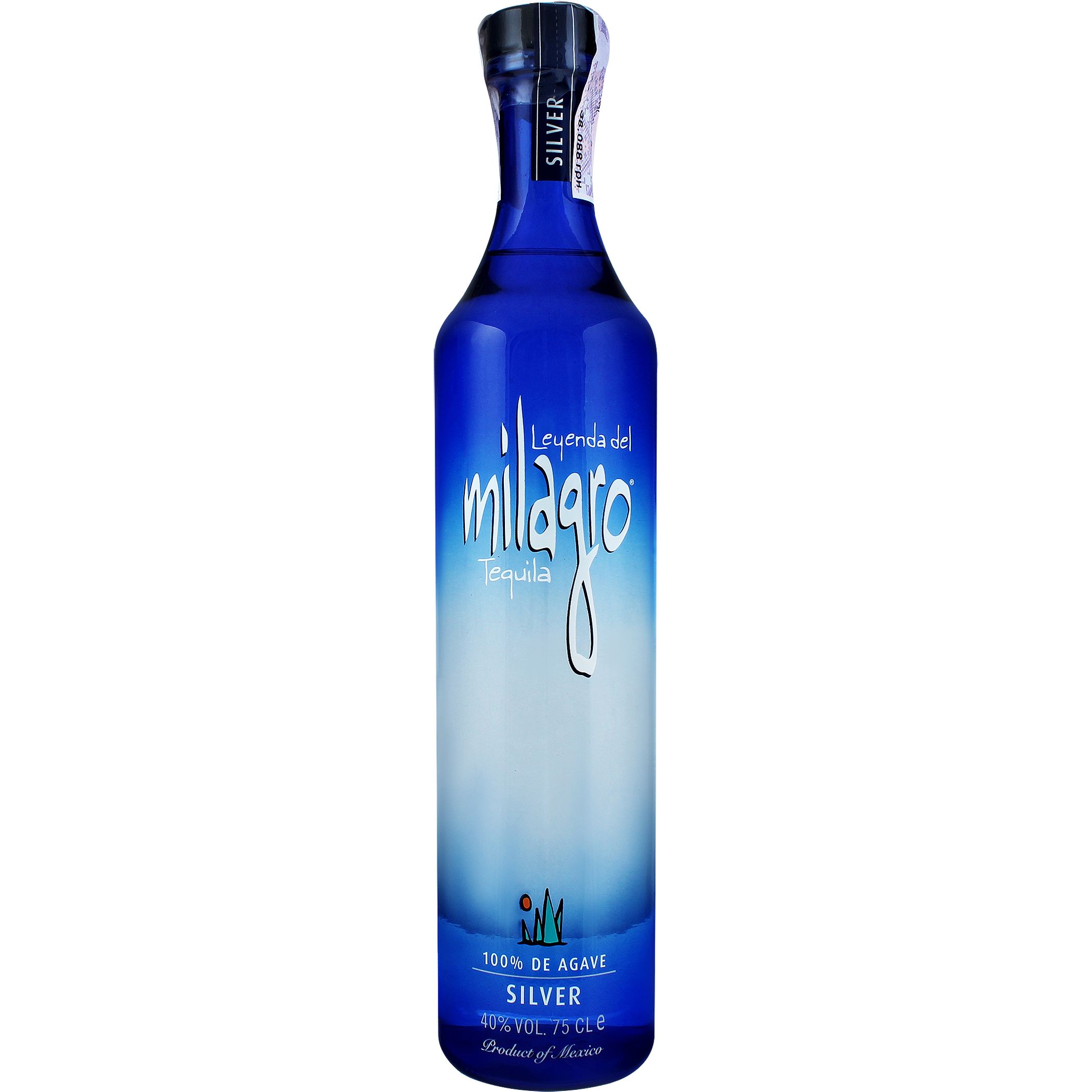 Текіла Leyenda del Milagro Silver 100% Agave 40% 0.75 л - фото 1