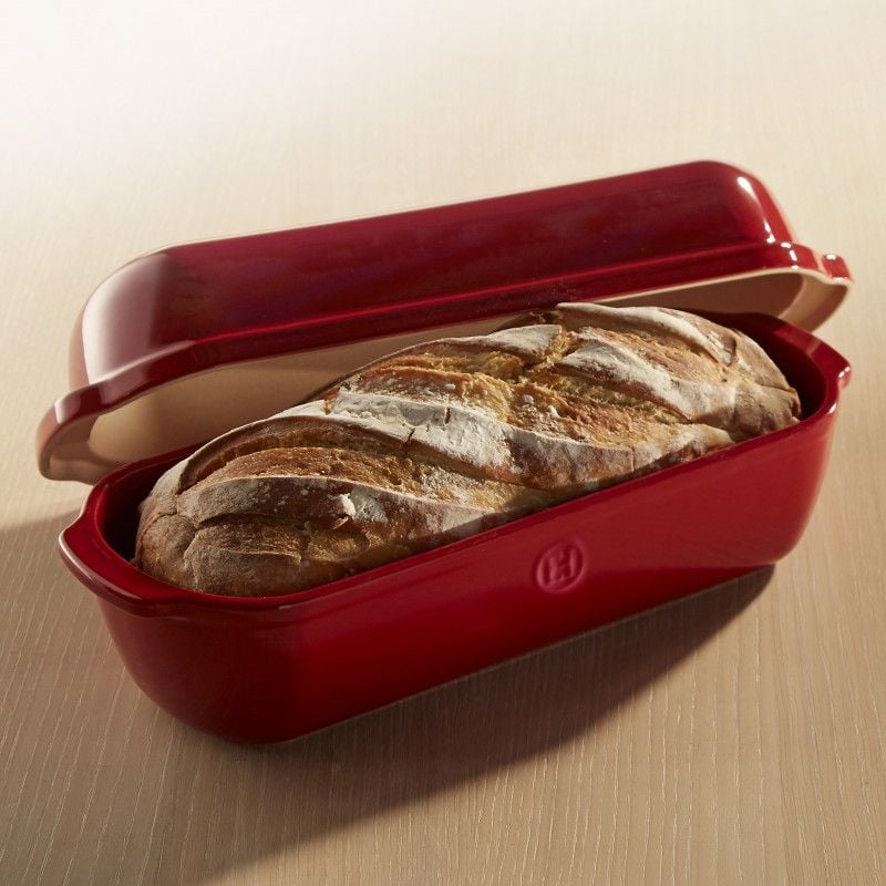 Форма для выпечки хлеба Emile Henry 39.5х16х15 см красная (345503) - фото 5