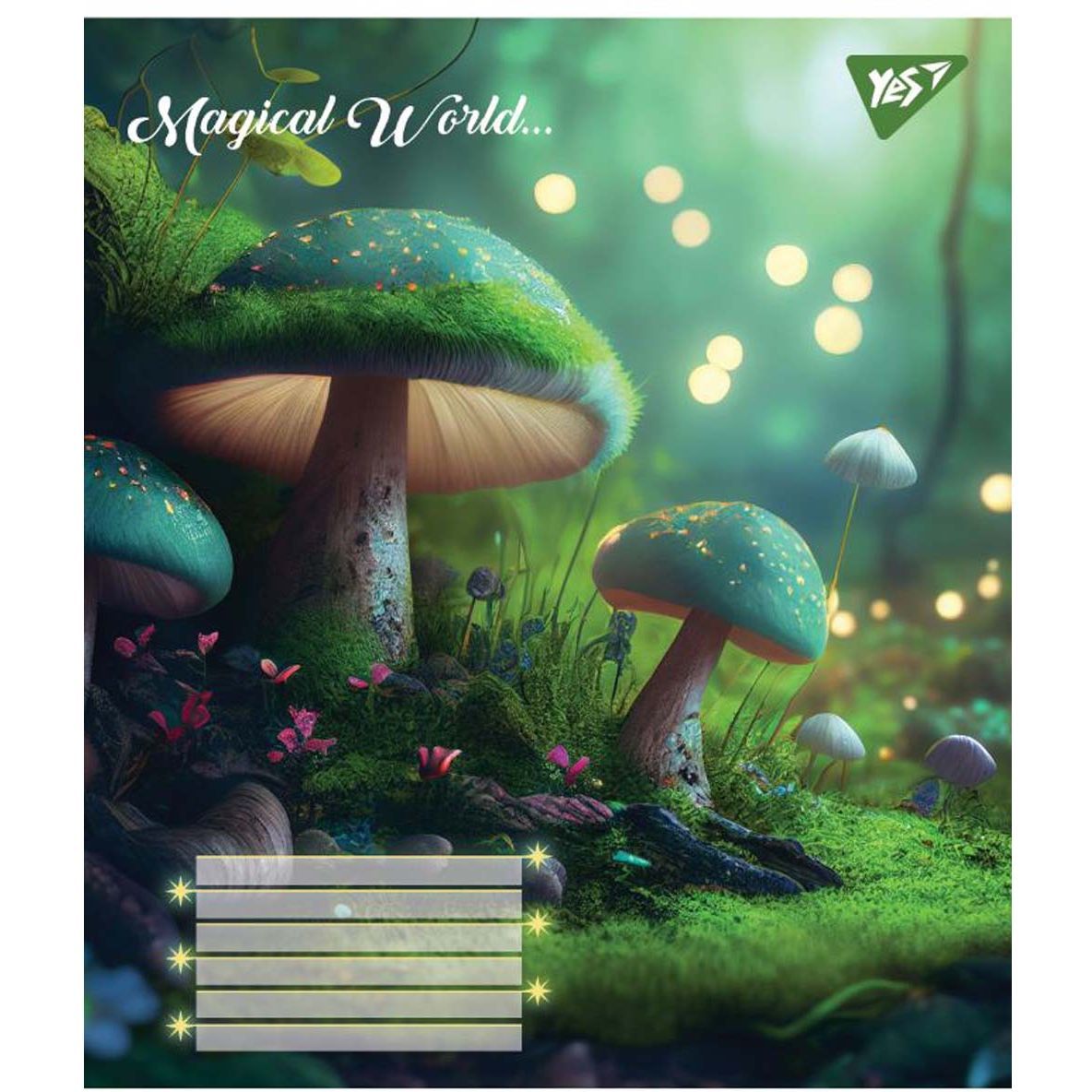 Зошит загальний Yes Magical World, А5, в лінію, 18 аркушів (766352) - фото 4