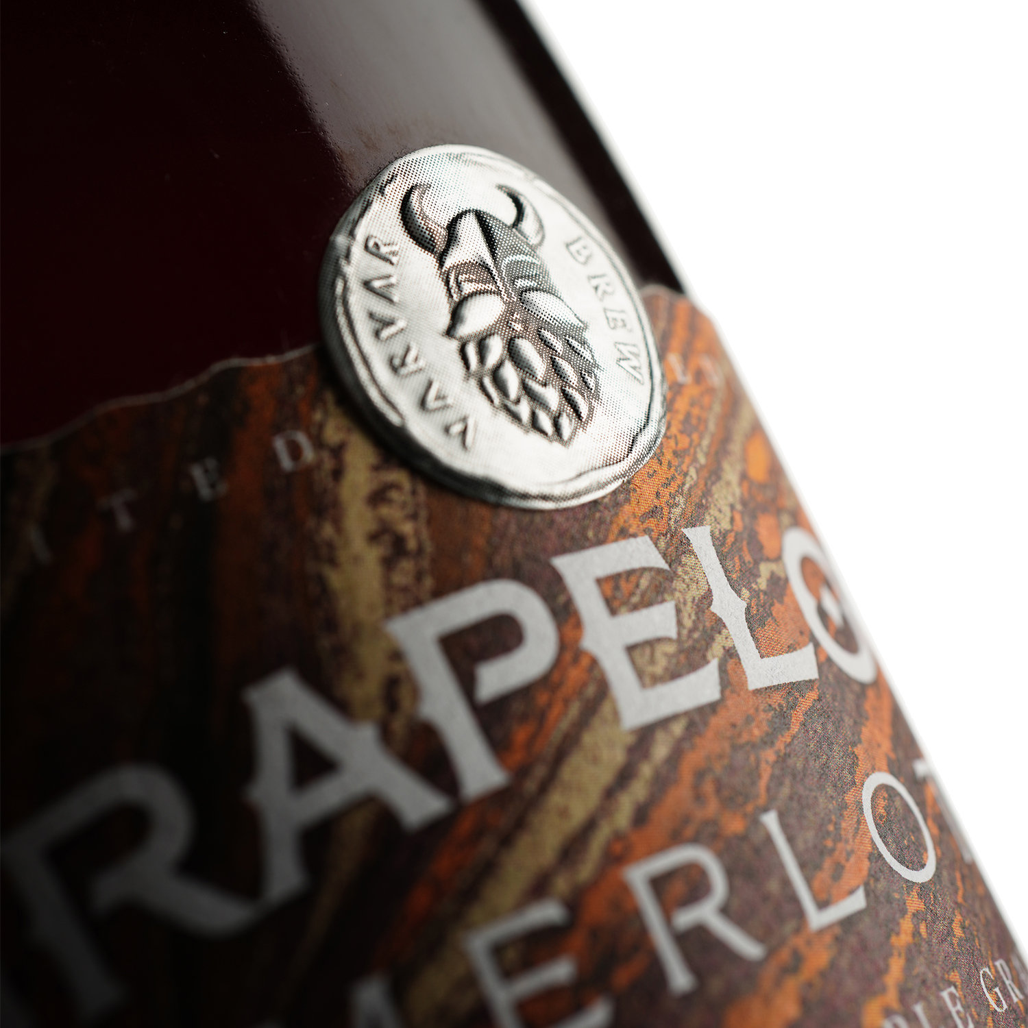 Пиво Varvar Grapelogy Merlot, темное, 10,5%, 0,375 л - фото 4
