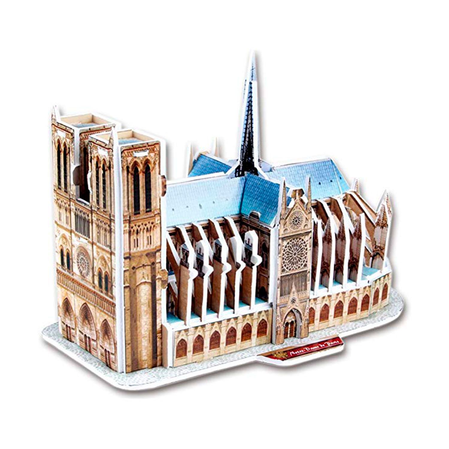 Пазл 3D CubicFun Собор Паризької Богоматері, 39 елементів (S3012h) - фото 2