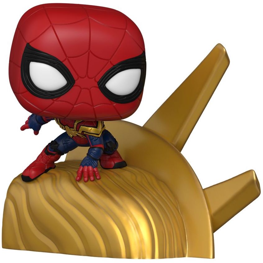 Фігурка Funko Pop Фанко Поп Людина-павук Spider-Man No Way Home — Leaping SM2 10 см FP SM 1158 - фото 1