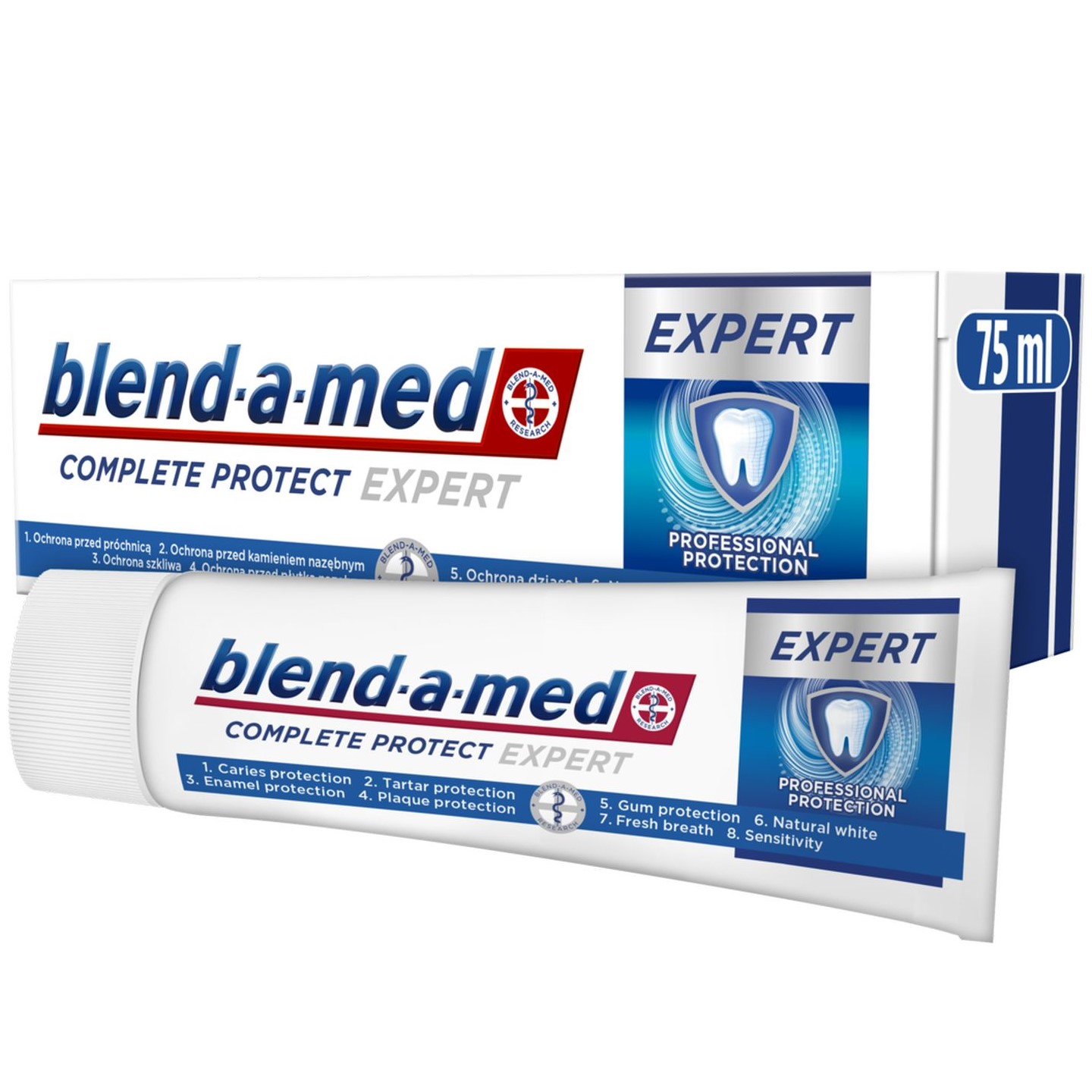 Фото - Зубная паста / ополаскиватель Blend-a-Med Зубна паста  Complete Protect Expert Професійний Захист 75 мл 