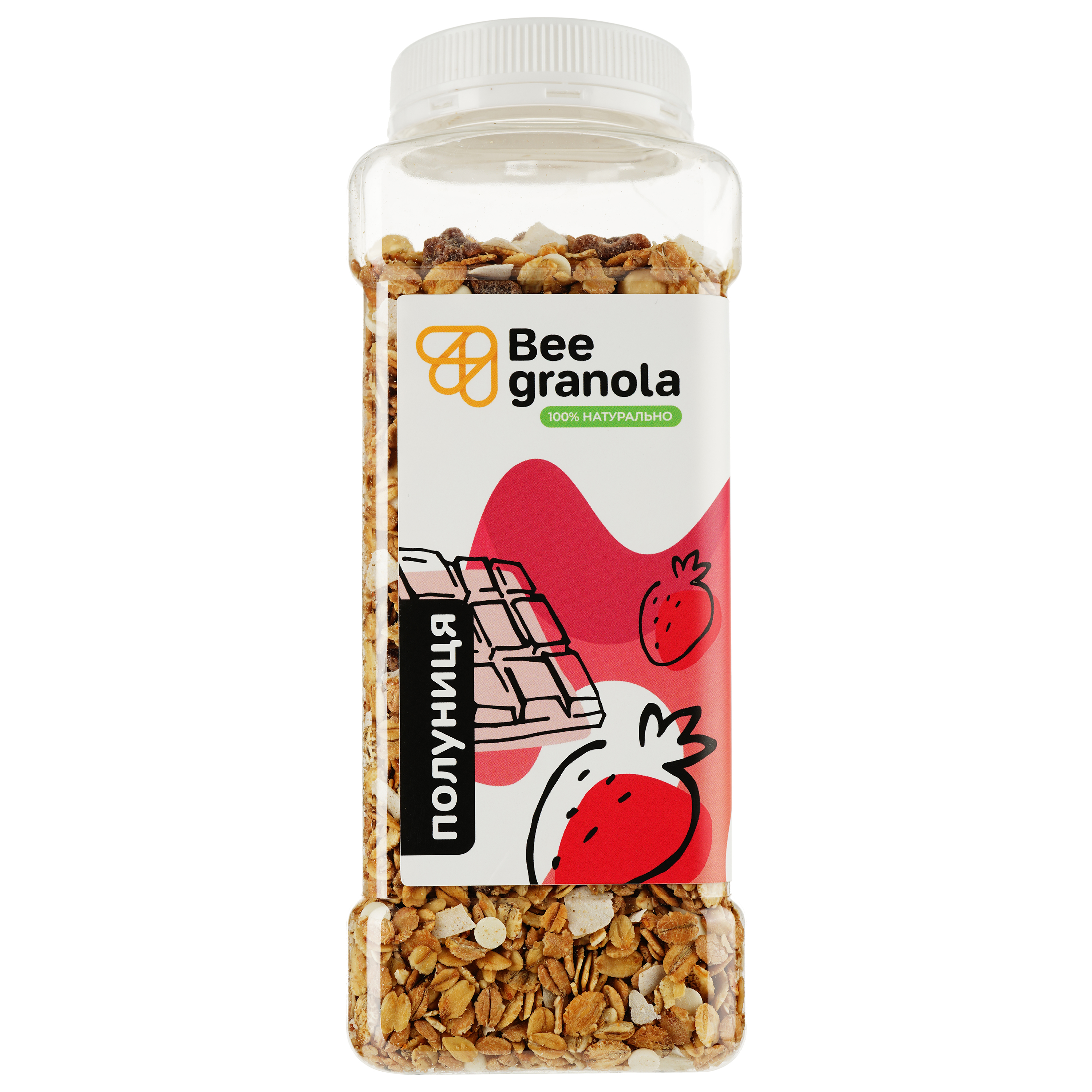 Гранола Bee Granola Клубника 500 г - фото 2