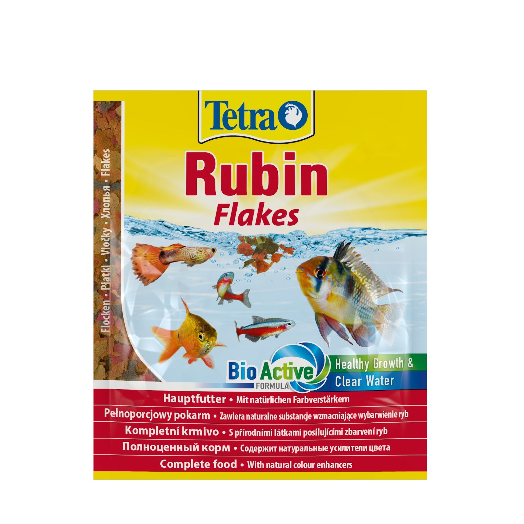 Корм для аквариумных рыбок Tetra Rubin Хлопья для окраса, 12 г (766396) - фото 1