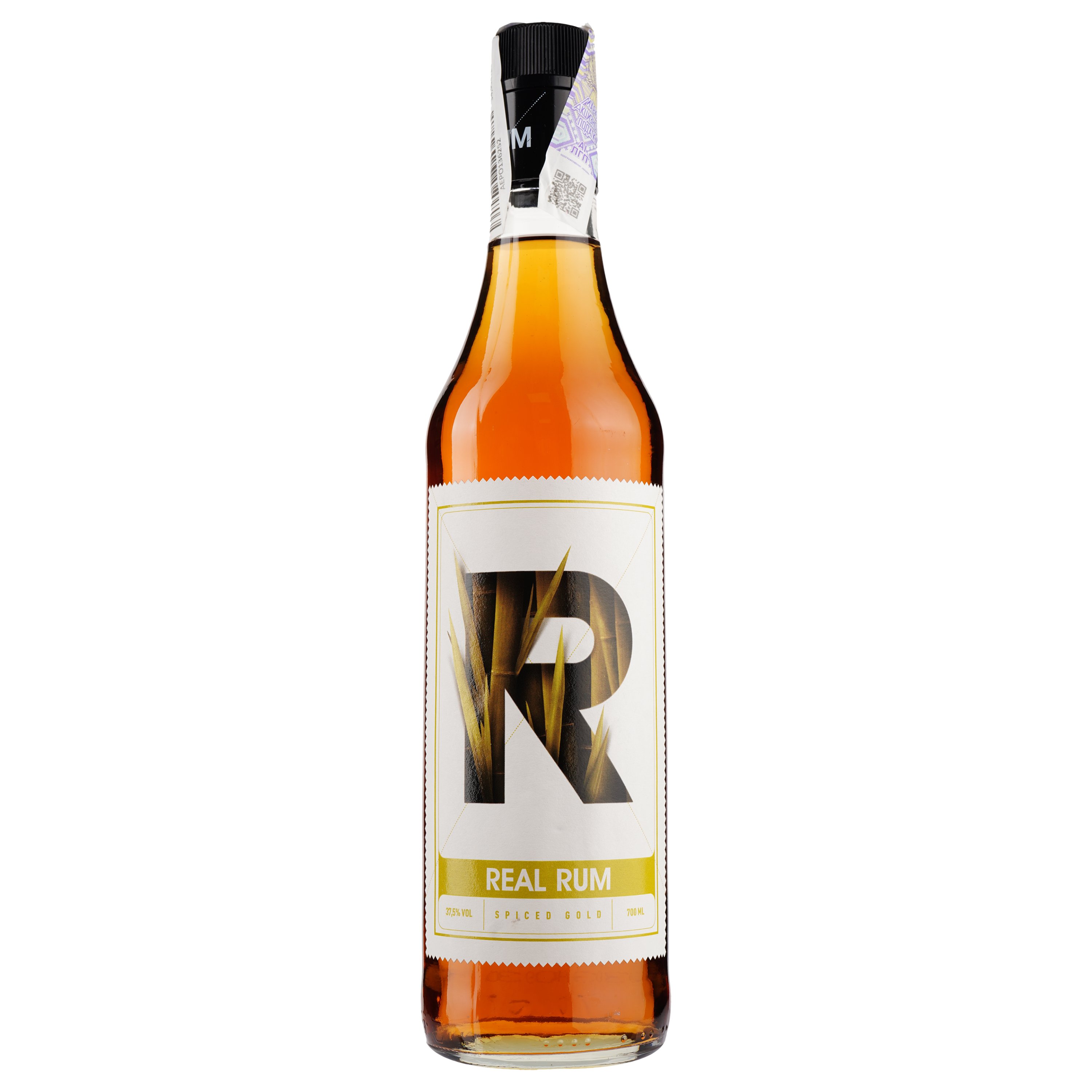Алкогольный напиток Real Rum Spiced, 37,5%, 0,7 л - фото 1