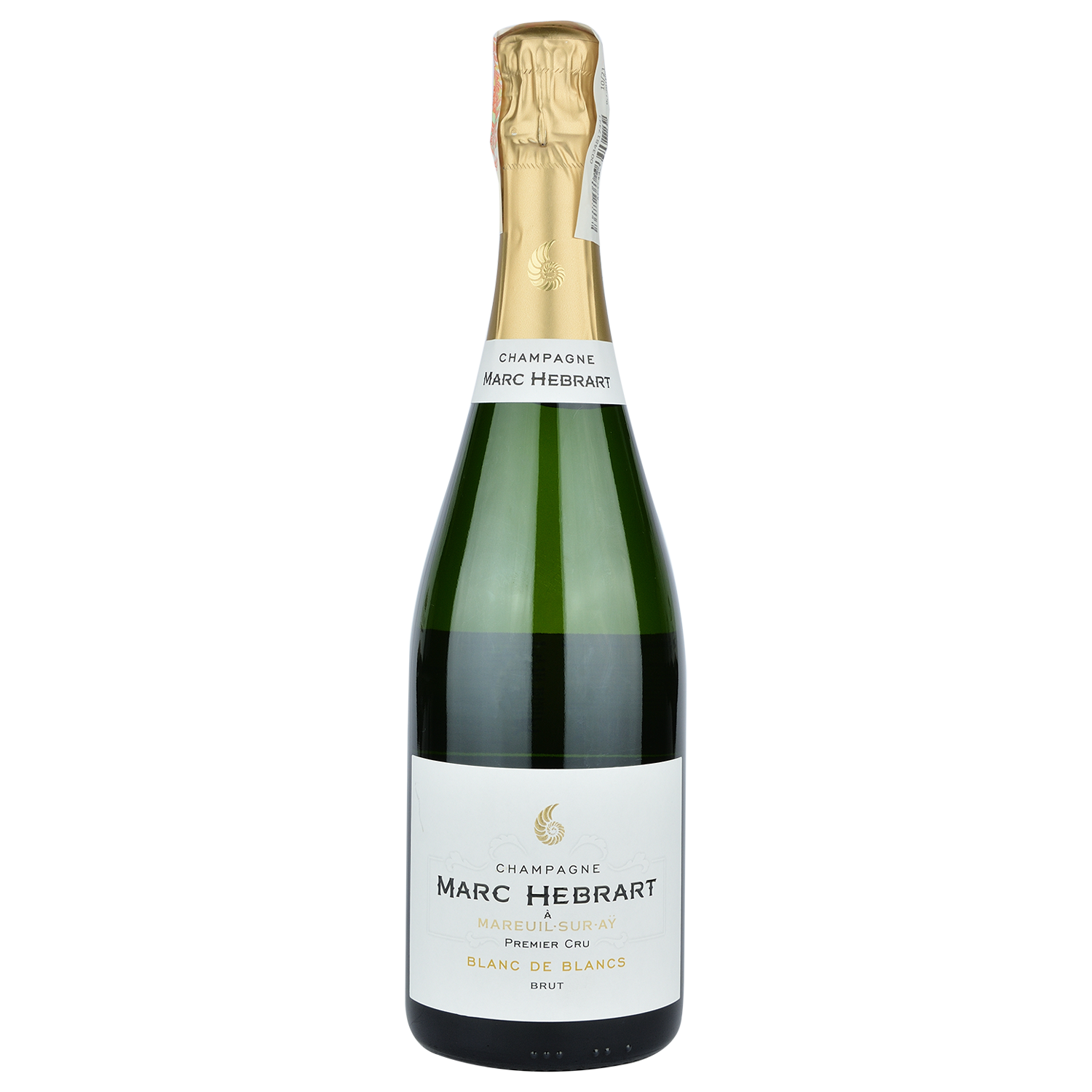 Шампанское Marc Hebrart Brut Blanc de Blancs Premier Cru, белое, брют, 0,75 л (27850) - фото 1